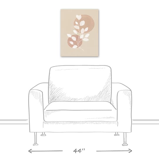 Boho Botanical 16" x 20" Canvas Wall Art